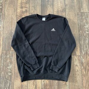 Adidas Black Crewneck Sweatshirt